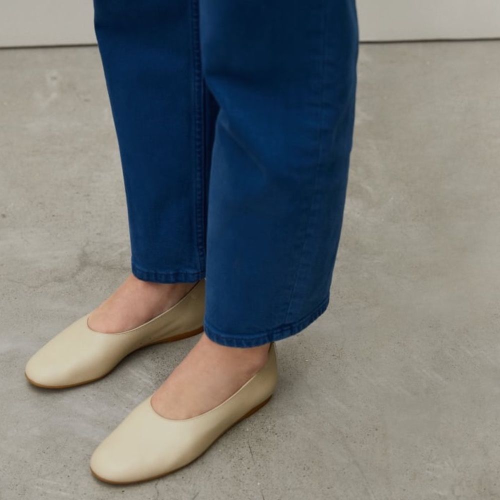 Everlane The Day Glove Leather Flats - Made in Italy